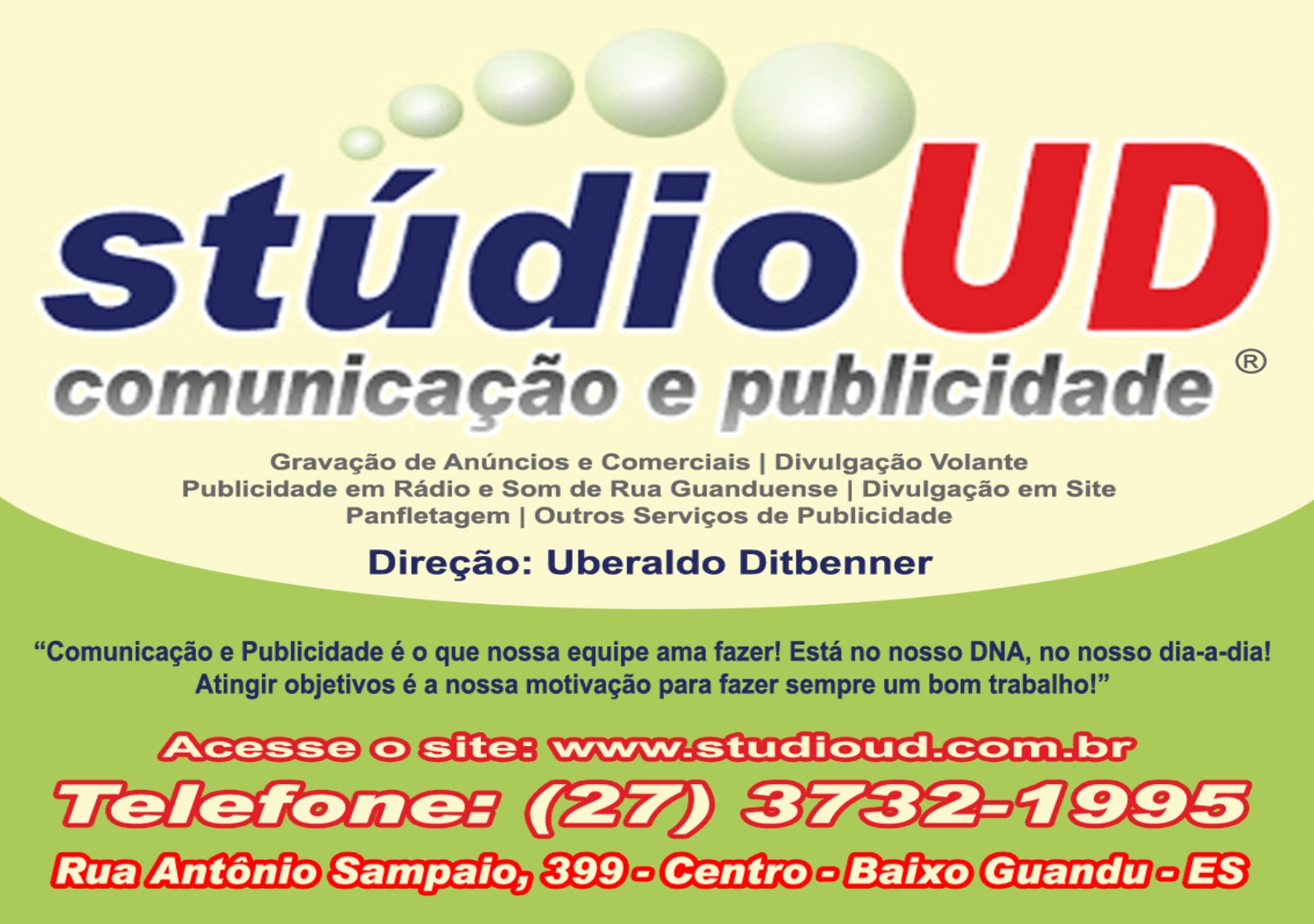 Studio de Gravação 